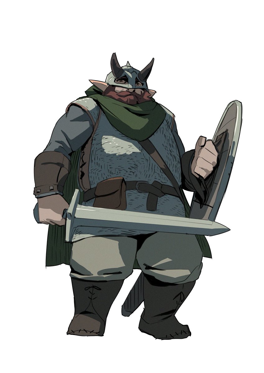 「角小人戦士

 #sonechFantasy 」|sonechのイラスト