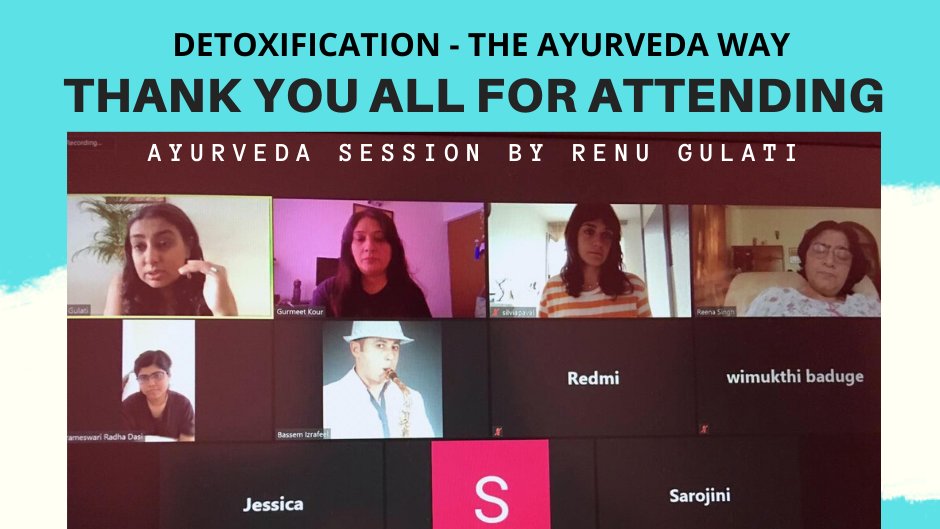 CookingAyurveda's tweet photo. Free online Ayurveda Zoom classes by Renu Gulati.
#ayurveda #classes #courses #sessions #consultations #free #online #ayurvedalidestyle #ayurvedadiet #sattvic #homeremedies #ayurvedatreatments #renu_stree #ayurvedapractitioner #ayurvedaconsultant #streeinrishikesh #renugulati https://t.co/xtrDuesiJy