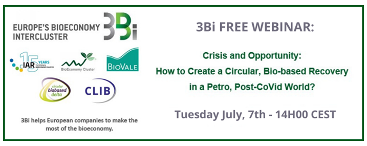 t_tmes's tweet photo. Only one day to go: first joint #3Bi online event, discussing #GreenRecovery post Covid. Petrochemistry, renewable feedstocks, plastics with @VNPI_NOIA, @NesteGlobal, @sabic. Registration is free at https://t.co/XKwMjvOXsW
#CreatingSustainability #bioeconomy #biobased https://t.co/bI4BELXRhP
