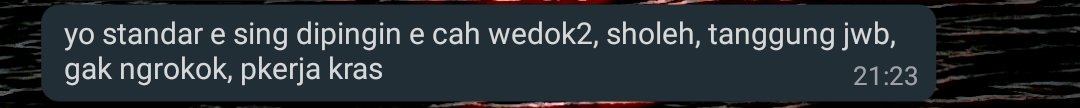 Esnandaa's tweet photo. modalku mung tanggungjawab. pie jik ono harapan ora? https://t.co/KBQYLpZ0nj