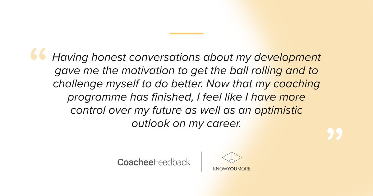 kymcoaching's tweet photo. " I feel like I have more control over my future as well as an optimistic outlook on my career." #CoacheeFeedback

#coaching #leadershipcoaching #career #leaders #supportingleadership https://t.co/Iw4TxEl969