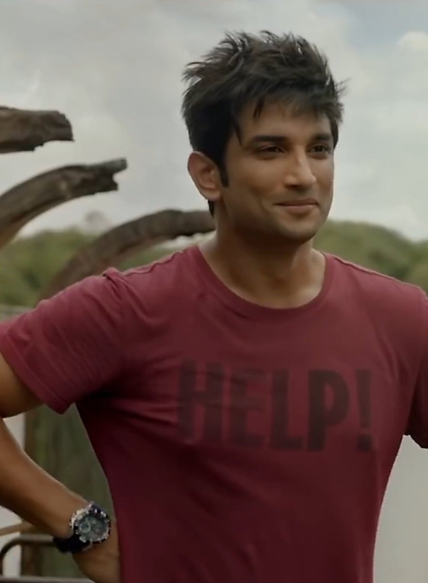 BollywoodMemers's tweet photo. You thought you would cry but he made you smile. #DilBechara https://t.co/LnZ5I4VIuQ