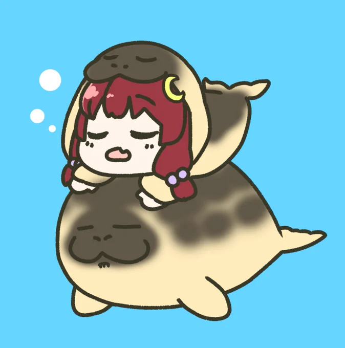 すいすいロアちゃん
 #ロアート 