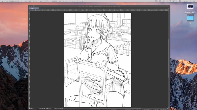 ライブでここまで進みました #今日のライブ進捗 #オリジナル #オリキャラ https://t.co/bTlSflIKUI 