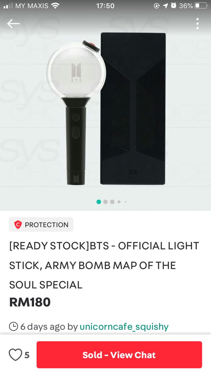 ATiEbcd's tweet photo. [THREAD] 
SCAMMER ALERT! PLEASE RT!

UNICORNCAFE_SQUISHY IS A SCAMMER! She sold fake BTS MotS SE Bomb to me &amp; after I complained &amp; returned it to her back (after threatening to go to the police), she’s selling it on her IG &amp; Carousell again!

PLEASE BEWARE!
#bts
#army
#bts_scam https://t.co/qov4wdBNgh