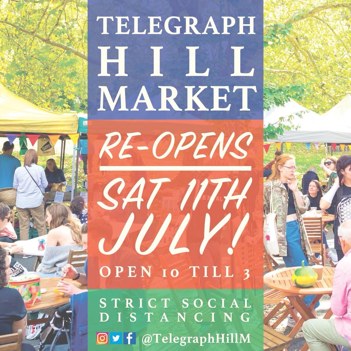 Very excited to announce that we’re re-opening this Saturday!