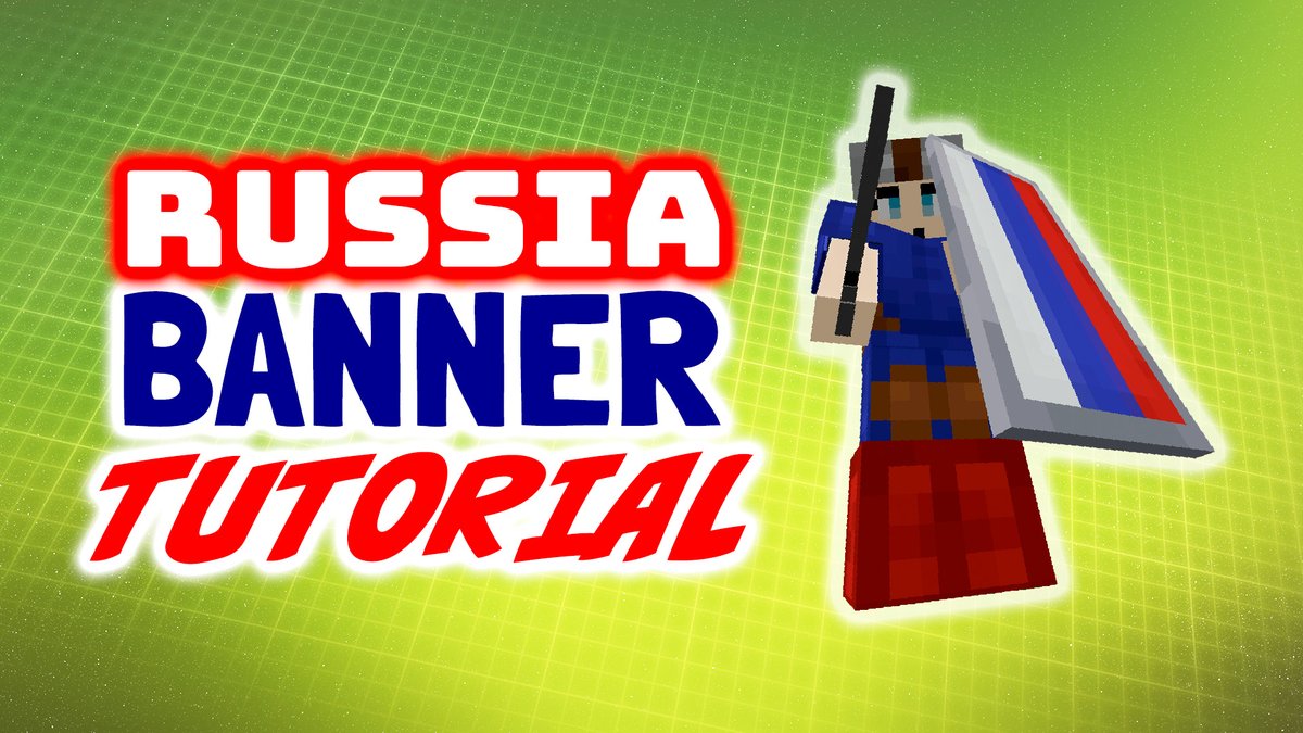 plekterbuilds's tweet photo. Two options for the Russian flag as a banner in Minecraft right here: https://t.co/Zo2h0ajUQO #minecraft #minecraftutorial https://t.co/kYi0o0wlQc
