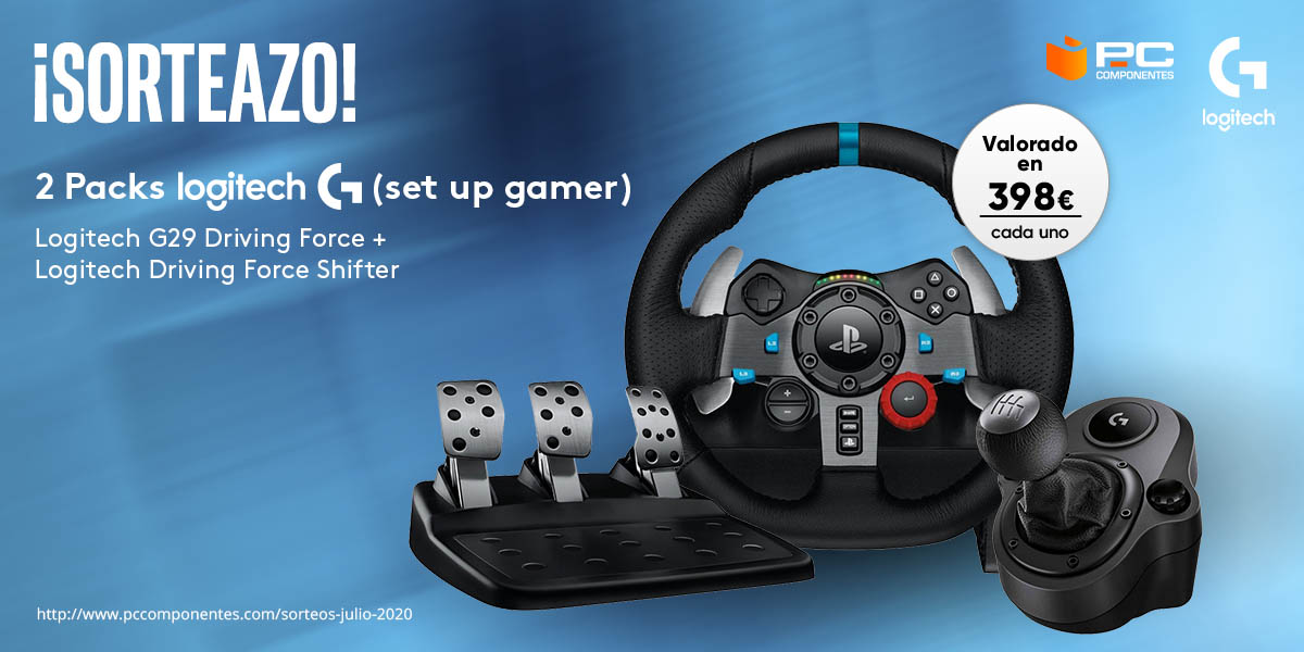 ☀️SEGUIMOS DE SORTEAZO☀️

🌴 ¡Gana uno de estos dos packs de <a href="/LogitechG_ES/">Logitech G España</a> y celebra el Día Gaming de los PcDays con nosotros!

1⃣ RT ➕ sigue a <a href="/pccomponentes/">PcComponentes</a> 
2⃣ Comenta con #DíaGamingPcDaysPcComponentes diciendo a qué jugarías con este set up

🏄 ¡Dale caña!