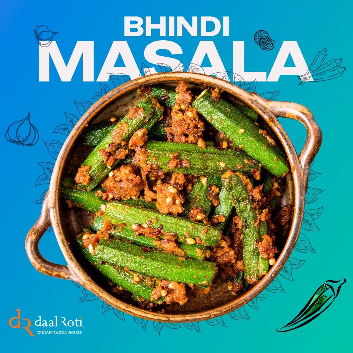 DaalRoti_ca's tweet photo. Fresh Indian Okra tossed with capsicums and onion in masala sauce.
#veganfood  #Vegan  #delicious #torontovegetarian #vegetarian  #indiancurries #yummy #indianfood #Foodie #Food #foodblogger https://t.co/h641gjoNni