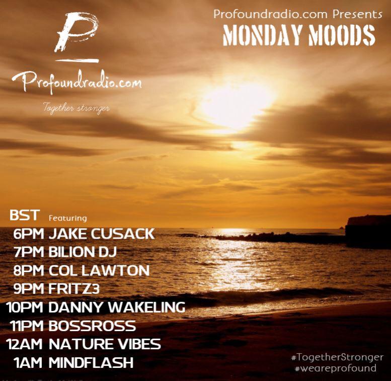 ProfoundradioC's tweet photo. MUSIC 24/7 ON https://t.co/U6qybw1n9C PRIVATE CHAT ROOM VIA OUR WEBSITE...
MONDAY MOODS @Audioslags @CollawtonD90 @DJDannyWakeling @Mindflash1 #togetherstronger #profoundsound #deephouse #deephousemix #deephousetech #house #weareprofound #HouseMusicAllLifeLong https://t.co/alTY5Gqeet