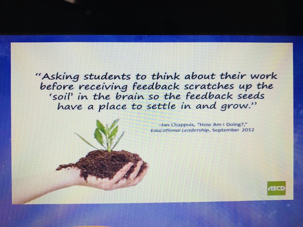 anitaperezABC's tweet photo. Providing feedback to our students is a key element to their growth! #LightitupGL #SEED2020 https://t.co/1XDUzBO62M