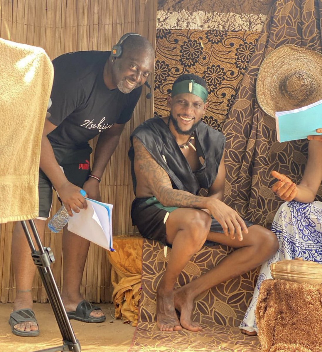sholzy23's tweet photo. Mama I made it to Nollywood 😀 next stop Bollywood, then Hollywood yeeee I don blow 😂 https://t.co/3acZMxbJBv