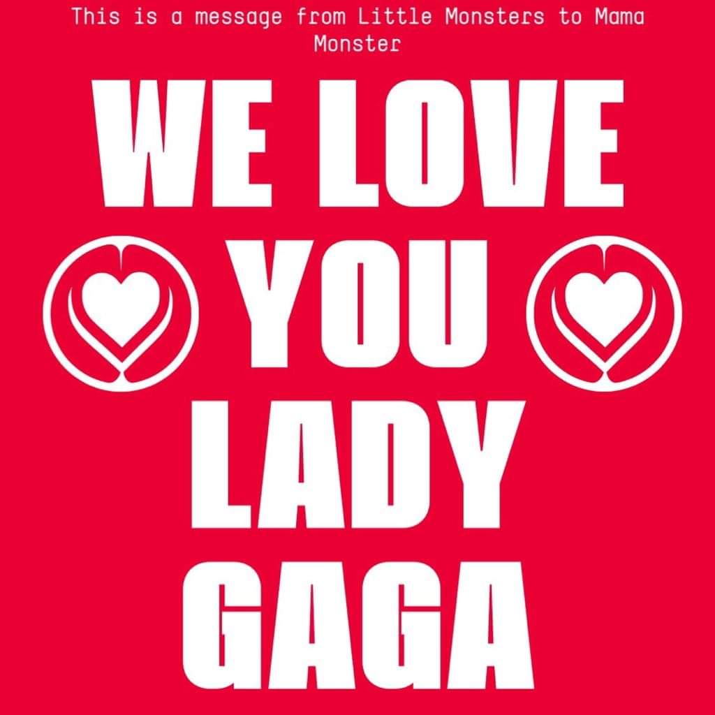 frooottx's tweet photo. #WeLoveYouGaga  ❤ https://t.co/fEKNyehopU