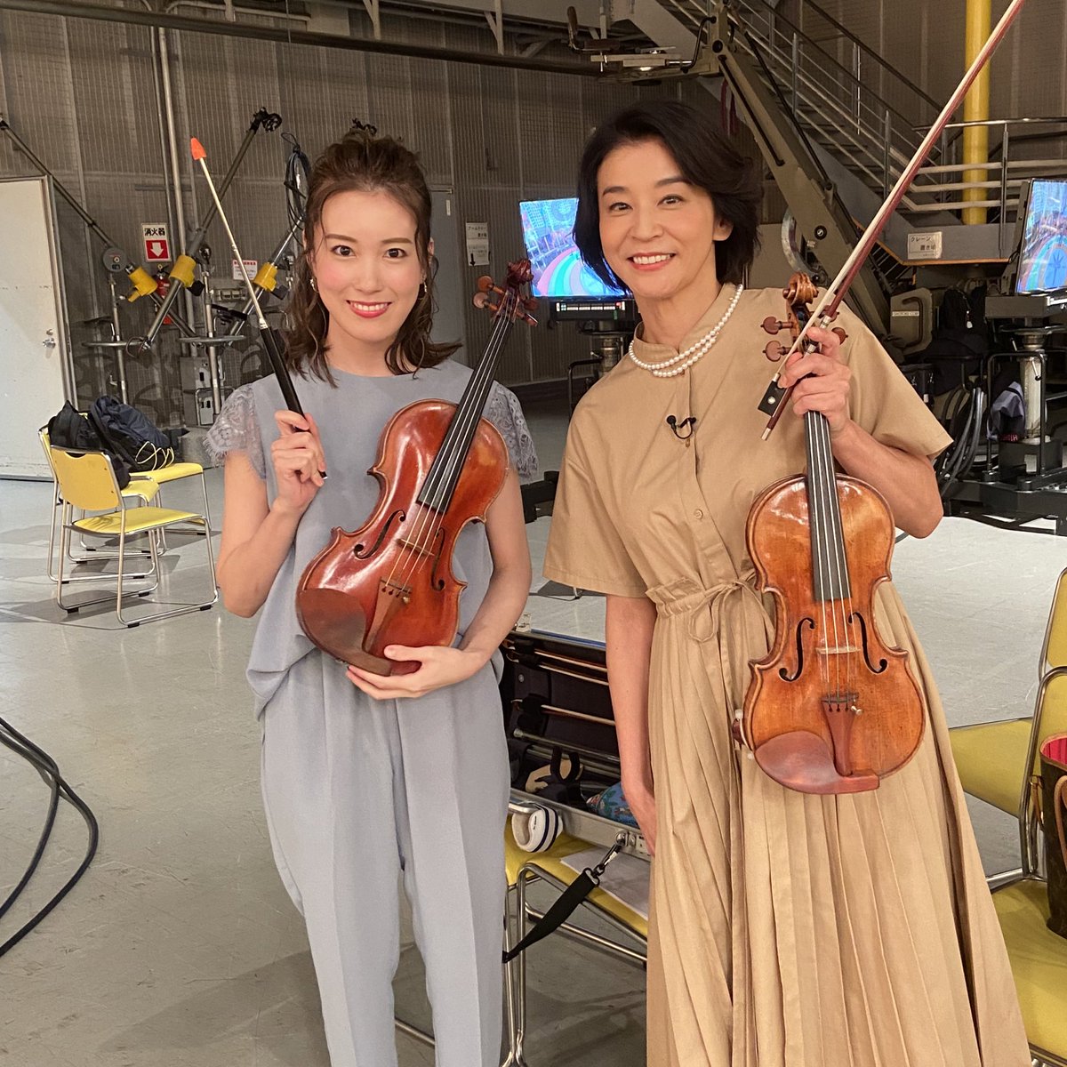 小泉奈美 Pe Twitter 出演情報 先日 ちさ子さんとtv収録させて頂きました 終始爆笑のとっても楽しい収録でした 是非ご覧ください 明日7 7火曜日よる22 00 22 54 カンテレ フジテレビ系 華丸大吉 千鳥のテッパンいただきます 高嶋ちさ子 さん