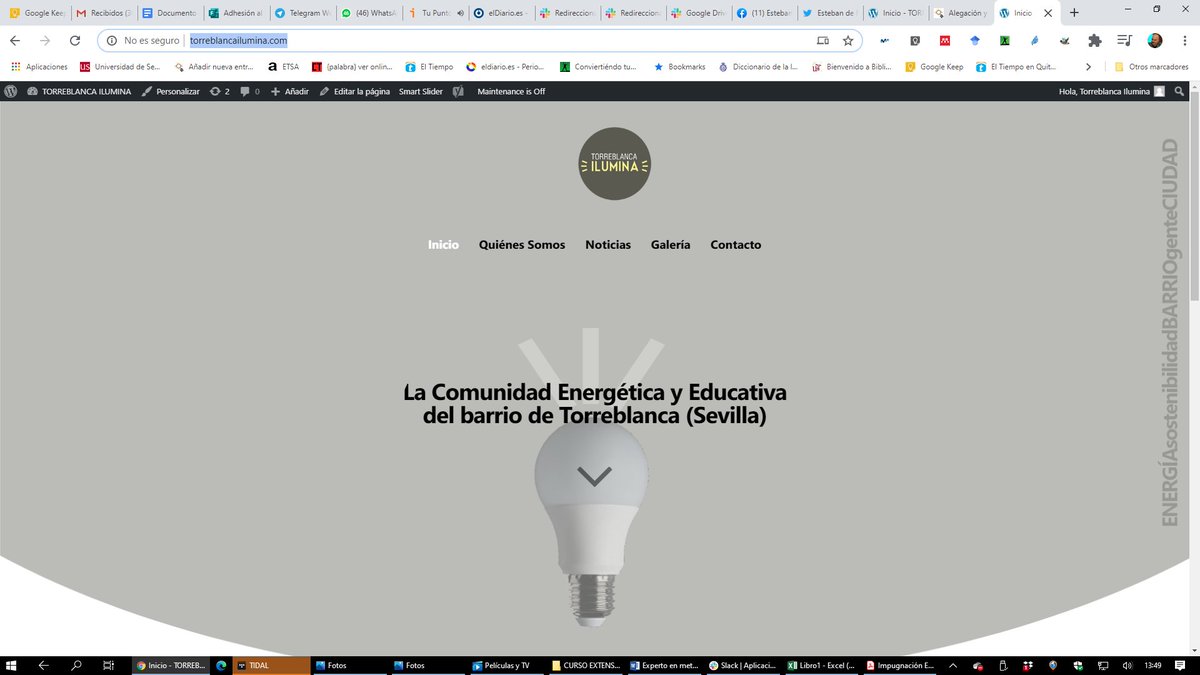 El barrio de Torreblanca en #SevillaHoy presenta al #GerminadorSocial una #ComunidadEnergética a partir de las comunidades de aprendizaje de los colegios, con apoyo de <a href="/SomEnergiaSev/">Som Energía Sevilla</a> <a href="/TallerEcosocial/">Taller Ecosocial coop</a>  el C.S.S. y el Centro Cívico del barrio #EA26 torreblancailumina.com
