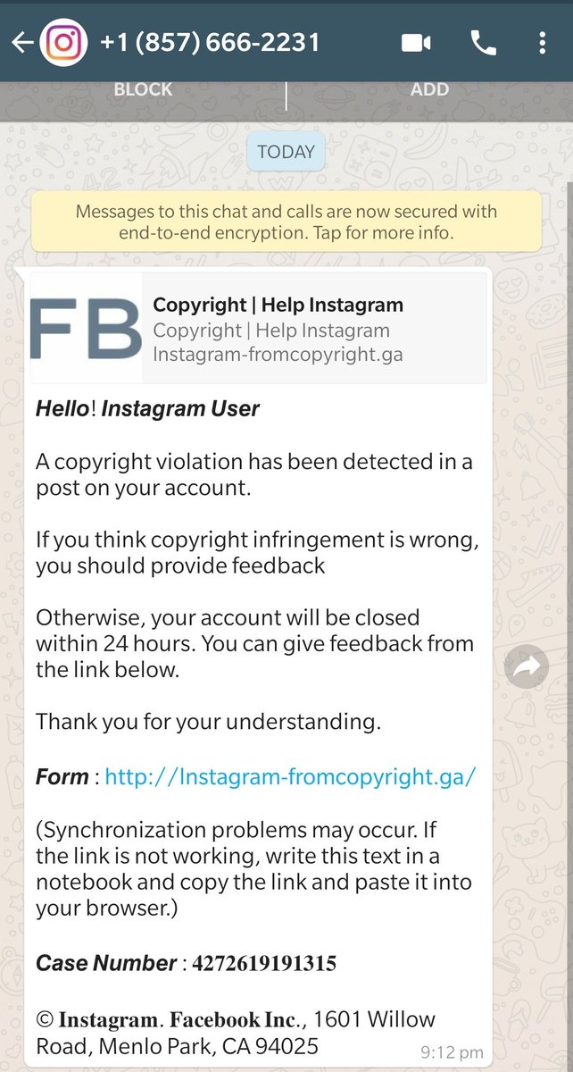 happypique's tweet photo. Don't ever belive messages like this. Please beware of such fraudsters!
#onlinehack #fraud #Instagram #instagramhackers #messagefail https://t.co/ahnVxUhniB