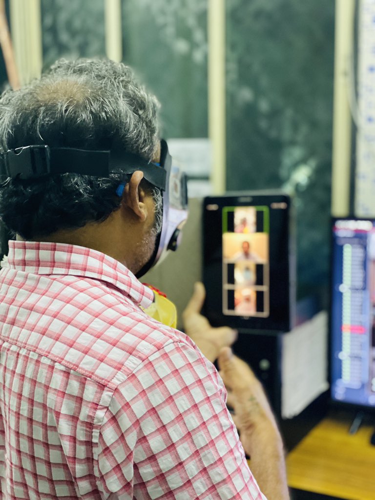 (2/2) Also,high quality air tight masks is introduced 4 d safety of our frontline staff. 2day digitally inaugurated by Hon’ble Minister <a href="/AUThackeray/">Aaditya Thackeray</a> ji .We thank young minds @mirzasamnani <a href="/shahmonik4/">Monik Shah</a> for the technology suppprt and GS Engineers for innovative ideas  @ughadesharad