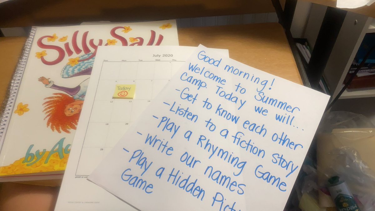 mrsbrolareads's tweet image. Excited (and nervous 🤷🏻‍♀️) to start Virtual Summer Camp today! 😀@RosemontForest #VBAlwaysLearning