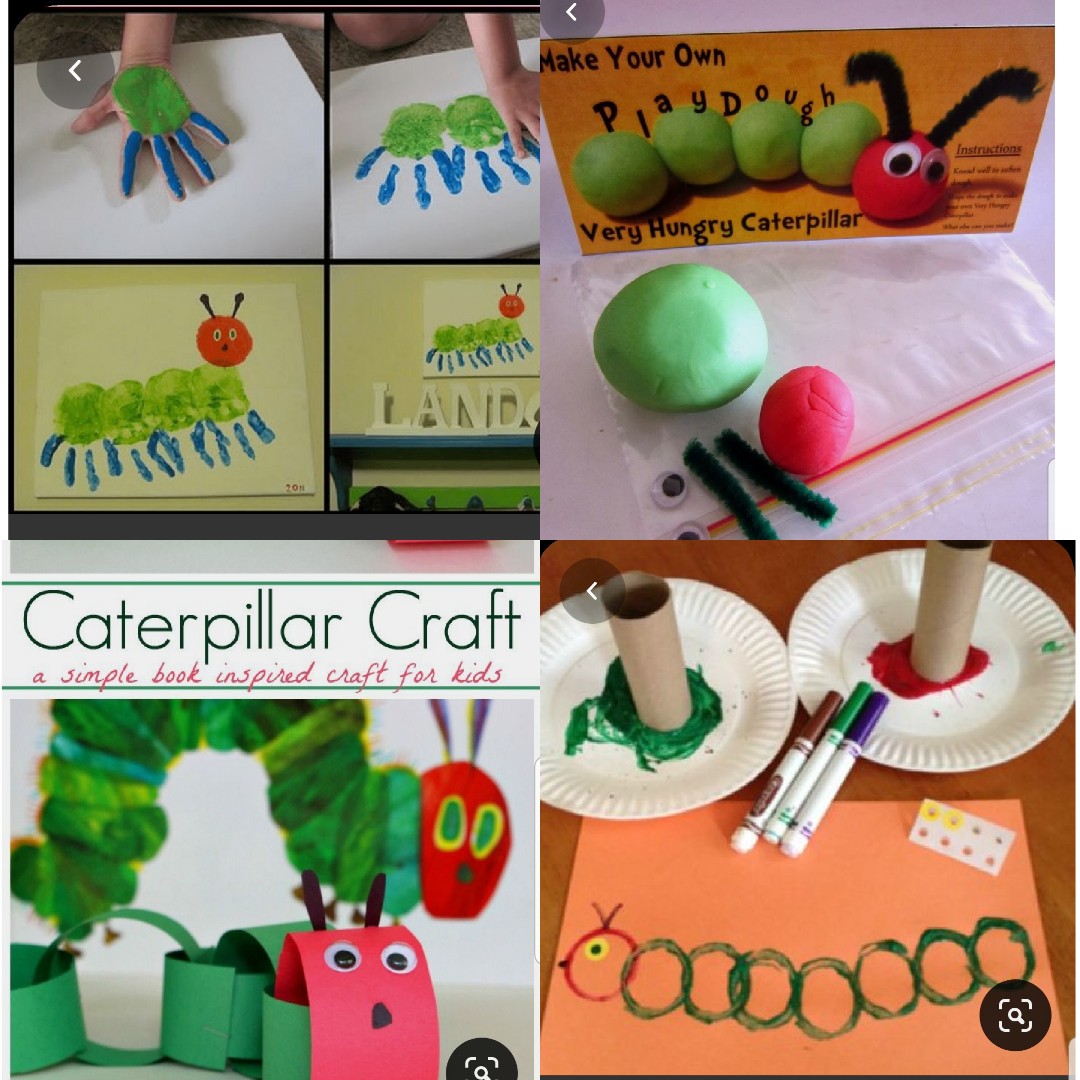 pre_nursery's tweet photo. Following on from today's story, why don't you have a go at some caterpillar crafts. Have a lovely day🔆🌈 #silashomelearning https://t.co/8tyLChpZdT