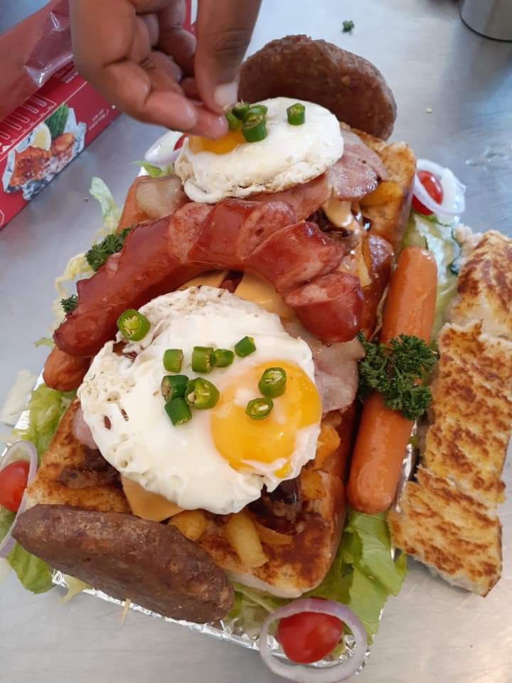 Dj_Techzi's tweet photo. #DijoTsaKasi๐ฏ Delisa Bhem Restuarant๐
#KotaKing ๐๐ผ๐๐ผ๐๐ผ Monster
190 Baduza Street, Emangweni Section 1632 Tembisa ๐๐ผ๐ฅ
@DelisaBhembe 0799794696๐ซ
#DJSBU https://t.co/B5CxdVF9uH