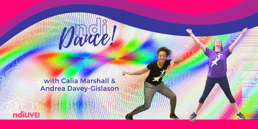 NationalDance's tweet photo. Join us Monday at 4 PM EDT for NDI Dance! with Calia Marshall and Andrea Davey-Gislason on FB, IG, & YT! Discover the young inventors of today and uncover your own inner dance inventor in this energetic dance with music by NDI Musician Todd Keller. #ndiLIVE #KeepDancing https://t.co/BSW6YG8wET