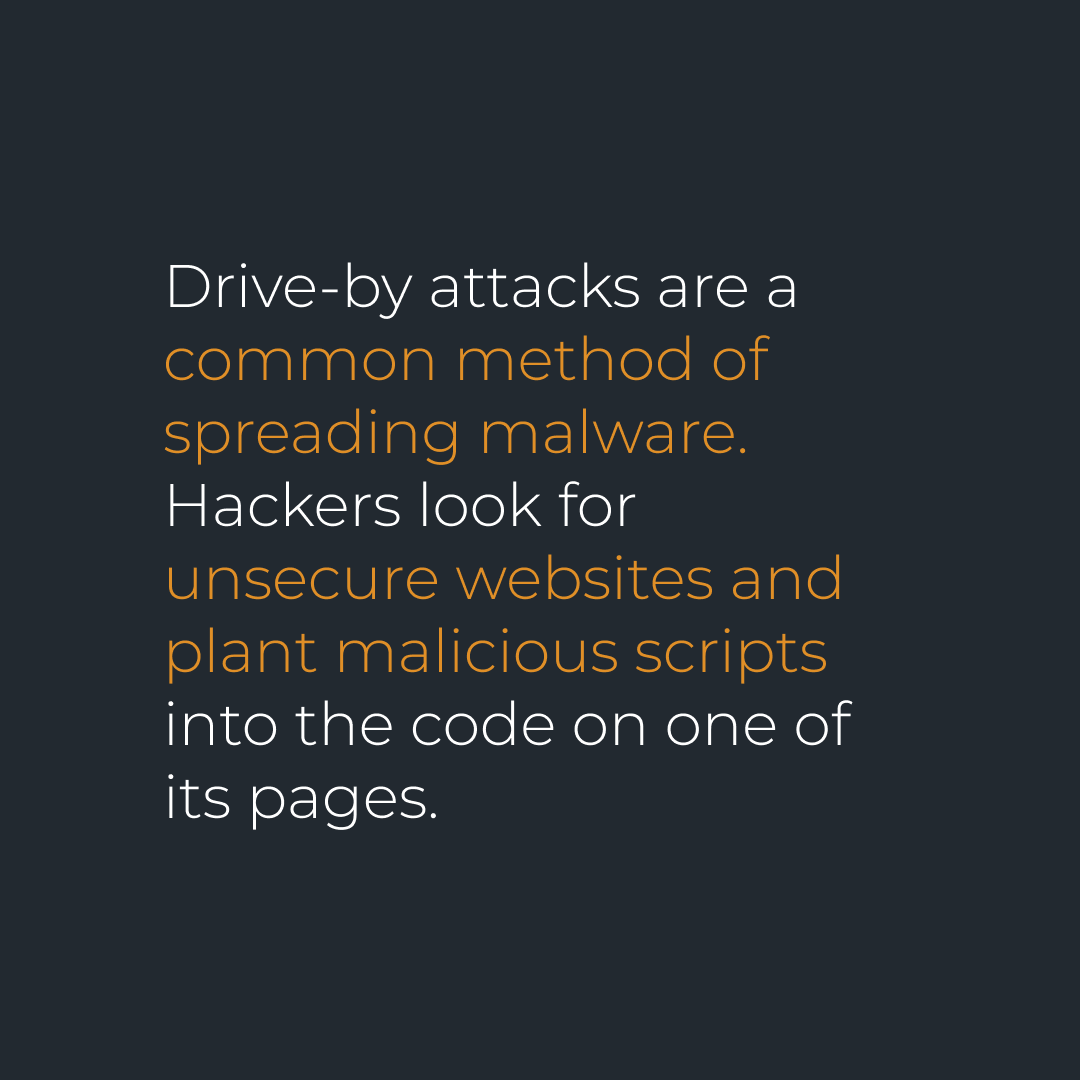 ohpotatopirates's tweet photo. Unlike many other cyber attacks, a drive-by doesn't rely on the user to do anything to actively enable it. Swipe to find out more about how the attack runs and what you can do to be safe on the #spudnet. 🔒🌐🥔⁠ ⁠

⁠
#codomo ##spudnet #cybersecurity #internet #howinternetworks https://t.co/EY5mPZ0Dls