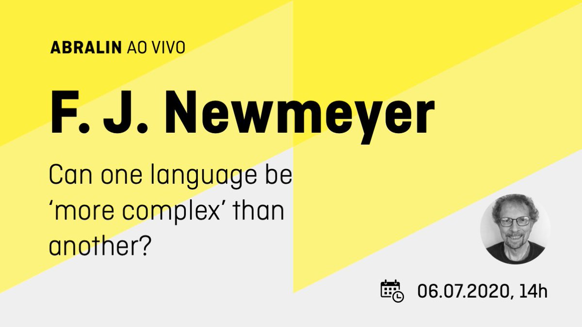 Participe da conferência. É hoje, às 19 horas. Aqui: aovivo.abralin.org.