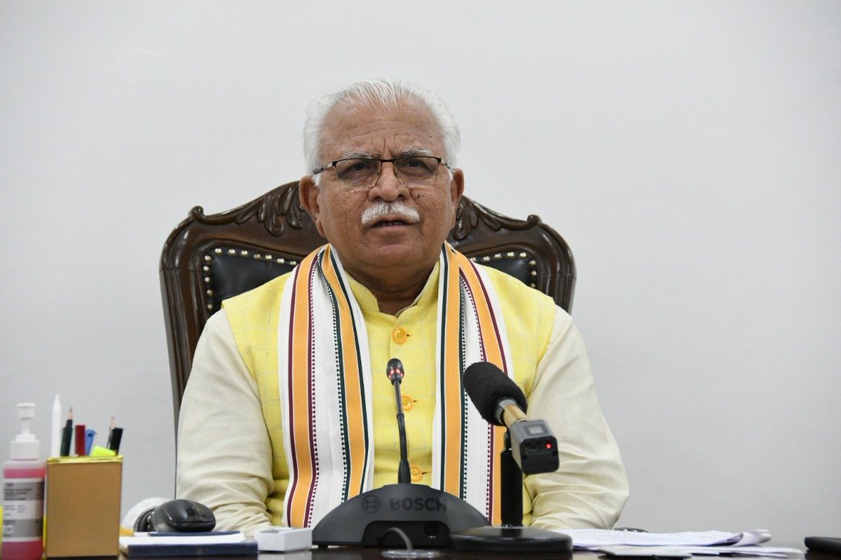 NewsTailorTweet's tweet photo. Haryana approves 75 per cent quota in private sector jobs for residents of the state
#haryanagoverment #haryanabjp #BJP https://t.co/WwEdDDaPE7