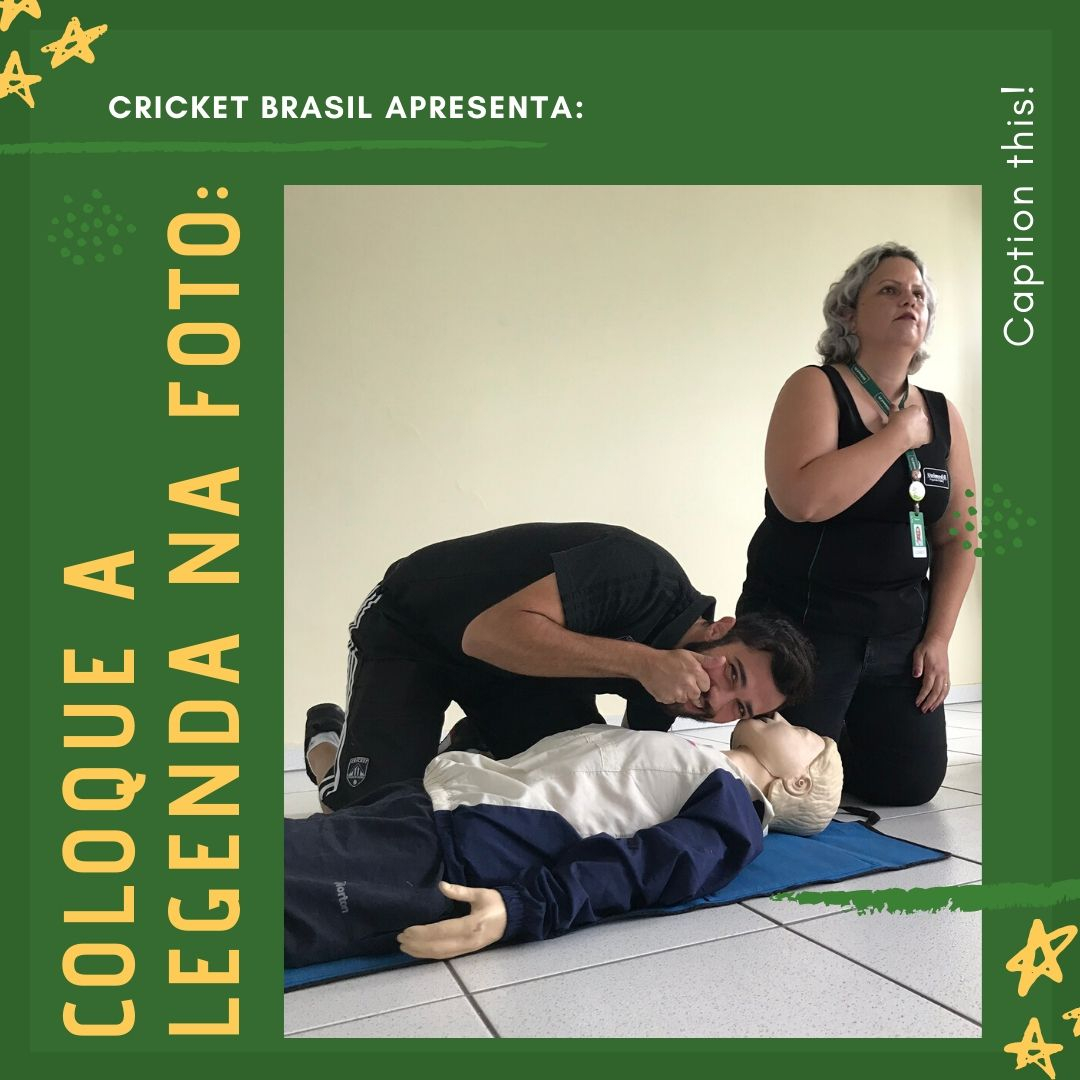 brasil_cricket's tweet photo. What happened in this First Aid training camp?
Caption this:⁠
⁠
 🏏🙍🏻‍♂️  👀⁠ ❤️⁠
⁠
⁠
#cricket #cricketbrasil #WeRun4Cricket #AmericasLegacy #GrowtheGame #NaoDeixeOCricketParar #KeepCricketGoing #stayhome #FicaemCasa #whathappened #oqueaconteceu https://t.co/9mQFO4n8iD