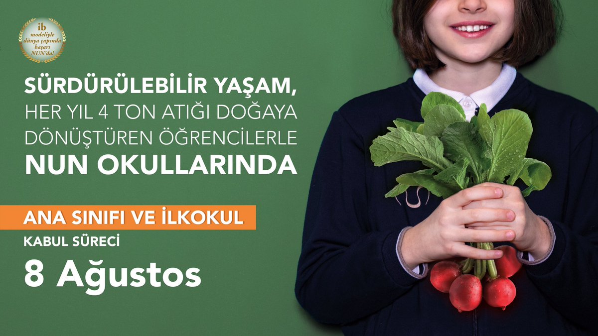Ana sınıfı ve ilkokul kabul süreci 8 Ağustos’ta! Başvuru için linke tıklayın! 📚🌱  nunokullari.com/basvurular/ada…