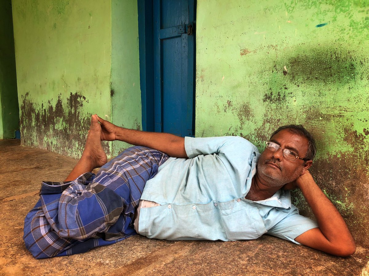 native_picture's tweet photo. What is #development? “Development is where you put in ₹10 and get back ₹100. Isn’t that what it is?” Venkatesh, a #farmer in Pavagada, #Tumkur, #Karnataka. #idea #developmentgoals #nativepicture #rural #visualstory #agriculture #farming #India https://t.co/nhqcwzcZe4