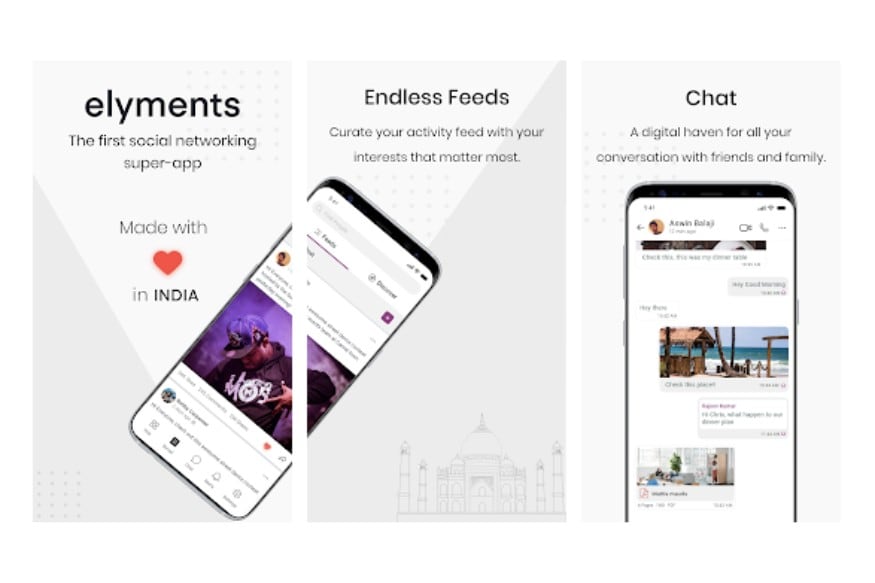 rushikatkar0200's tweet photo. It's very nice to see India's its own social media app💫. #elyment #MakeInIndia  Thanks to @ArtofLiving @SriSri for taking the initiative for launching this app. https://t.co/5F46Z3EzIo