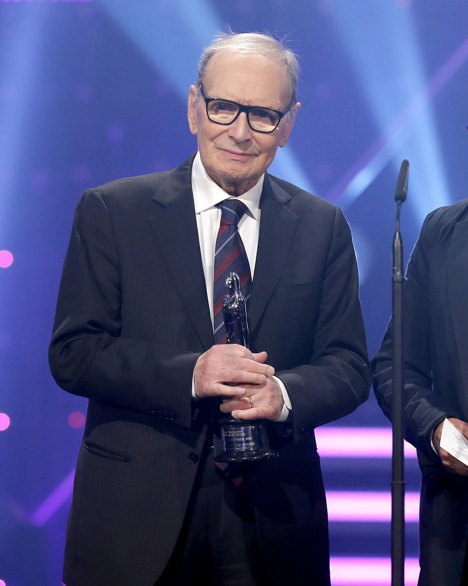 EuroFilmAcademy's tweet photo. European cinema lost a great composer and we lost a dear friend: Ennio Morricone. He created soundtracks for more than 500 films, performed live across the world, received an EFA Lifetime Achievement Award and an Honorary Oscar. He passed away at 91 in Rome. We will miss him. https://t.co/g4ze3AyCdy
