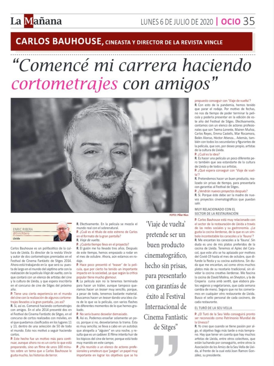 carlosbauhouse's tweet photo. Diario La Mañana. #viajedevueltalapelicula https://t.co/A4K5yANxym
#terror #horror #miedo #horrormovies #creepy #movie #cinema #cine #paranormal #film #horrormovie #fantasmas #zombies #netflix #hbo #a3playerpremium #amazonprimevideo #viajedevueltalapelicula #difret #blindpoint https://t.co/eLDFVSrgGY
