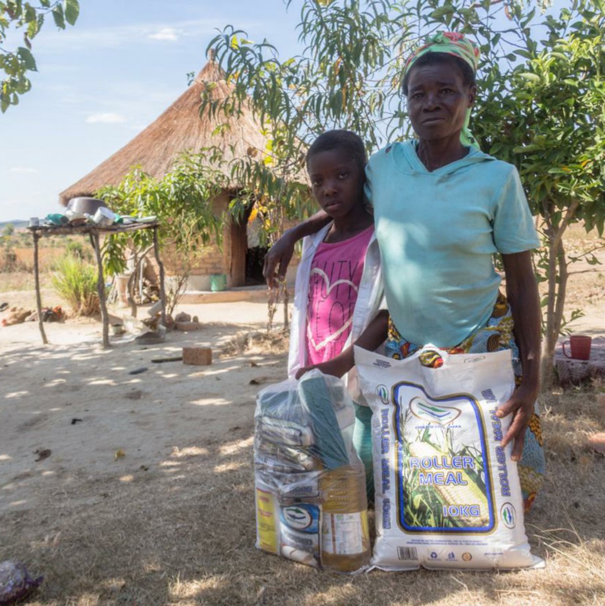 ChampionsFrLife's tweet photo. “With your gift, you are providing the Champions with food.” The food donation distribution was a success with the help of Celebration Goromonzi. Thank you to you all who made this day possible. #ChampionsForLifeInt https://t.co/XxNofng42e