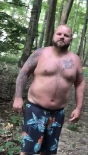 MasonPippenger's tweet photo. These racists assaulted and attempted to lynch Vauhxx Rush, a black man, in Bloomington, Indiana. https://t.co/vIy9fQWiow
