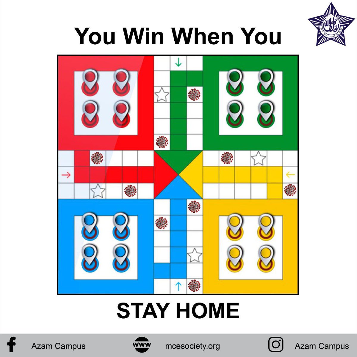azamhub's tweet photo. #stayhome #staysafe #covid19 #followtherules #civicsense #health https://t.co/afkQUji2U7