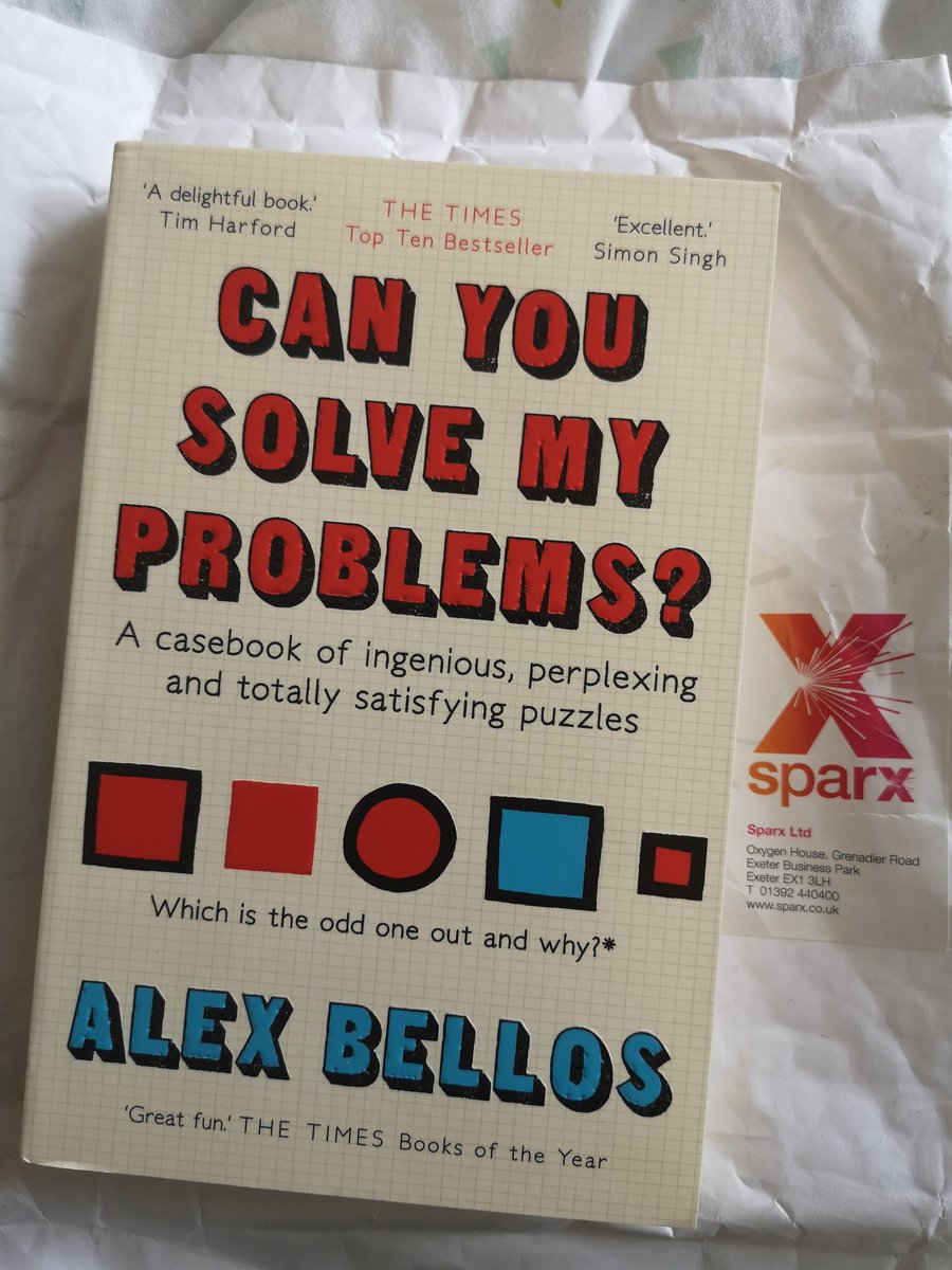 mr_man_maths's tweet photo. Wonderful gift by @sparxlearning from #mathsconf22. Yes, finally got it since the start of lockdown https://t.co/zxIXmWOLbZ