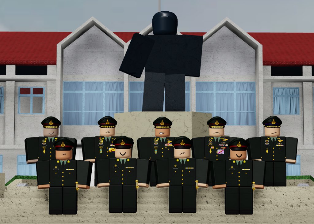 Royal Thai Armed Forces Roblox Rblx Rtarf Twitter - roblox naval officer hat