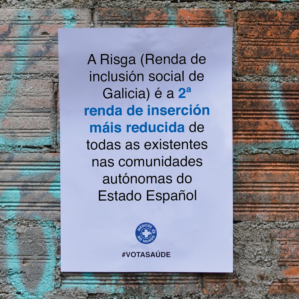 MDM_Galicia's tweet photo. A discriminación afecta directamente á nosa saúde, e o Goberno galego debe desenvolver medidas e políticas para acabar con ela

🗣️A #NonDiscriminaciónTaménÉSaúde . Lémbrao e este #12X #VOTASAÚDE 

👇

#Eleccións #Galicia #Discriminación #Risga #IMV #Saúde https://t.co/jffZPL0J7W