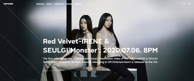 Pannchoa On Twitter Sm Delays Irene Seulgi S Monster Mv Drop