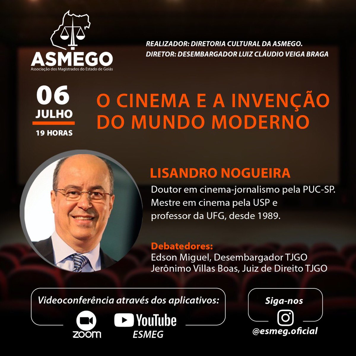 asmego's tweet photo. @lisandron hoje às 19 h https://t.co/U56kAOdpA3