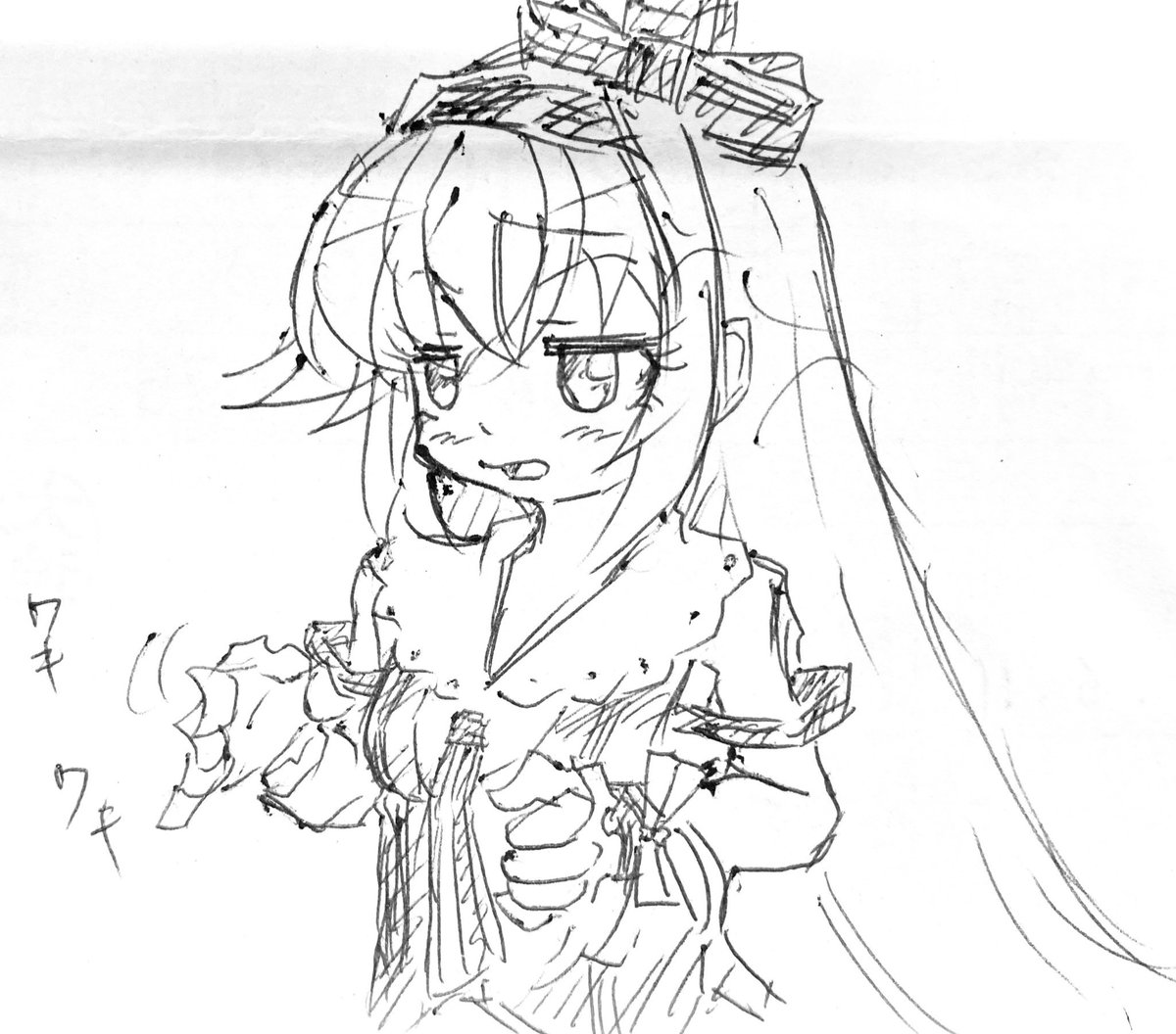 [概要]
このツイートが届いたら、このツイートを引用RT&あなたのイラストを貼り、好きな人を指名して下さい。

あら、こういうのくるの珍しいわね。
りくとんさんからならやるしかねぇー

と言ってもチェイン自体は断ち切りますが(マジでいないし) 