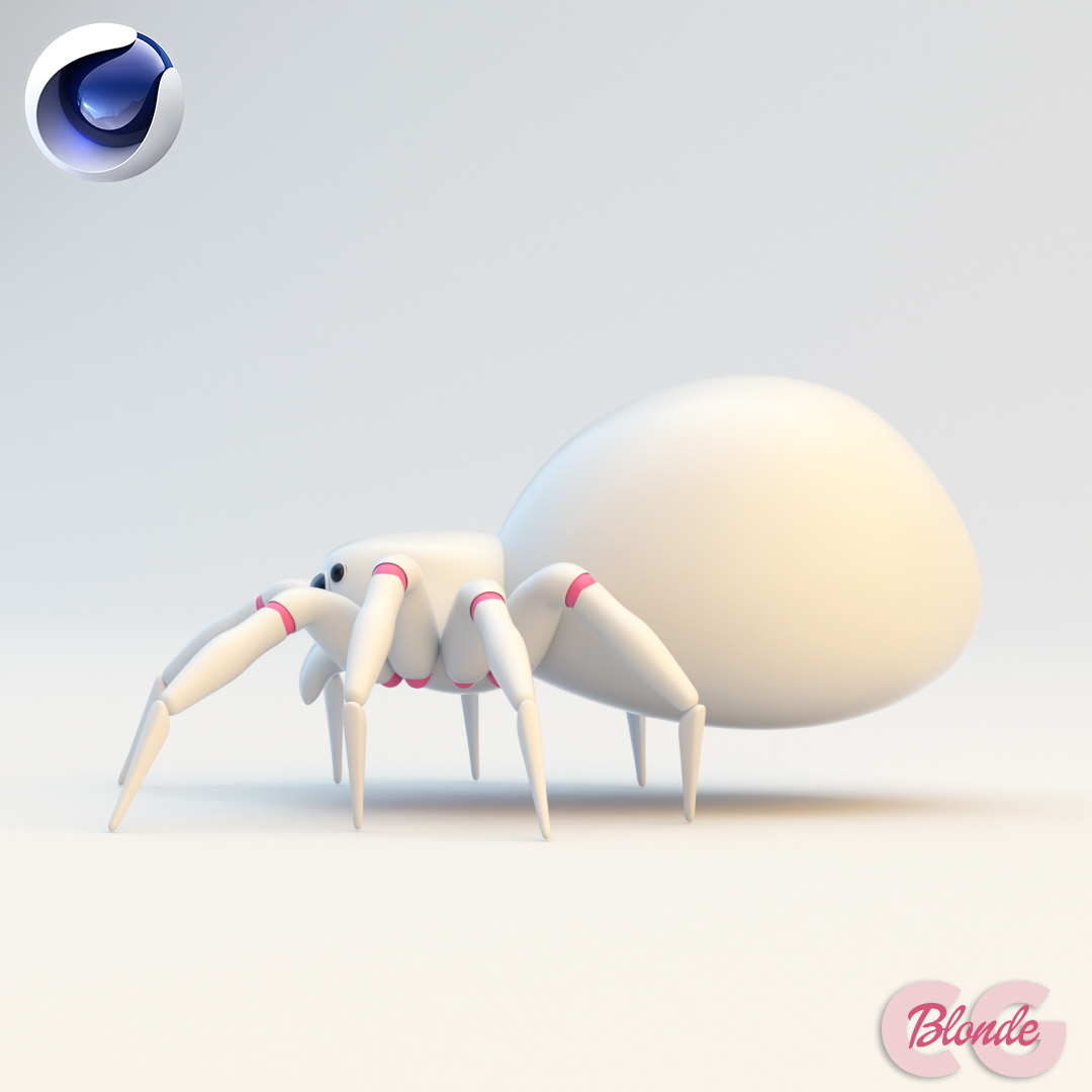 BlondeCG's tweet photo. FREE Rigged Spider for Cinema 4D
https://t.co/t1jJzvg2tz
This cute spider is ready for your animation practice.
It's fully rigged and uv mapped. To get your free spider, use a coupon : blondecgfree
#rig #rigging #c4d #cinema4d #spider #characterdesign #spiderrig #animation https://t.co/Xw75AsMM7n