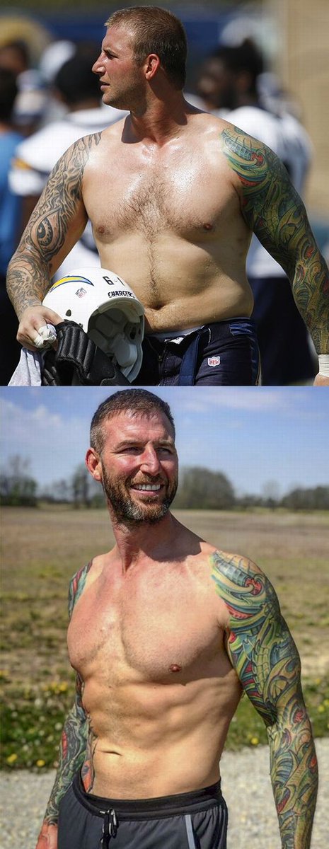 emilymkaplan's tweet photo. 5,000 calorie lunches, crushing Tums, insecurities about body image and longterm health concerns.

Offensive lineman get candid about the incredible lengths they went through to maintain NFL playing weights — and how they lost it so quickly after retiring.https://t.co/EPCuDAjB6A https://t.co/6CZvM1dfZn