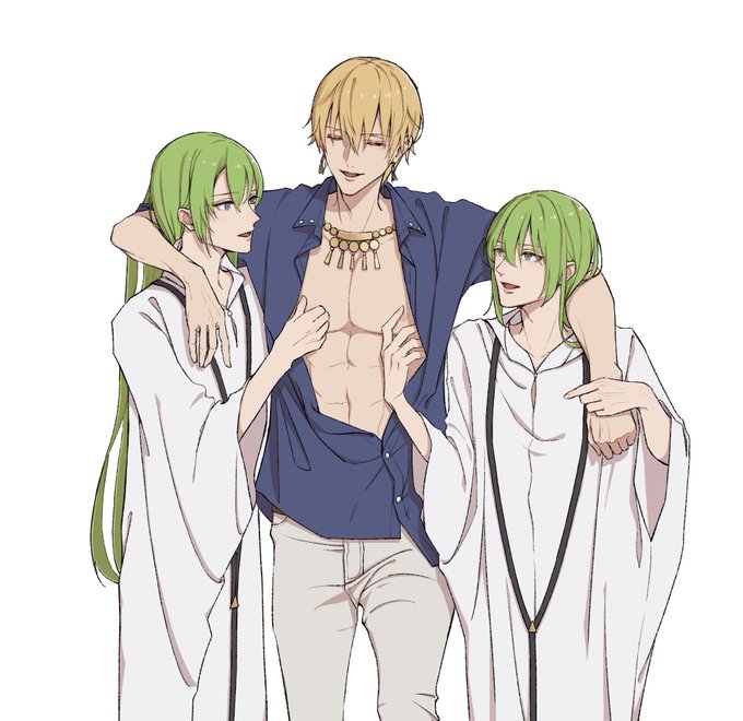 Fgo エルキドゥらに乳首を弄られながら闊歩するギルガメッシュ 乳首を捻った方向 んーとのイラスト Fgo エルキドゥらに乳首を弄られながら闊歩するギルガメッシュ 乳首を捻った方向 んーとのイラスト