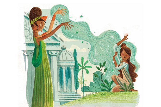 drnicu's tweet photo. ECHO was a nymph who was cursed by the goddess Hera so that she no longer had a voice of her own. Echo was only able to repeat the words of others. 
This is why the reflection of a sound wave, like in ULTRASOUNDS, is called an “echo.” 🤯

#MedTwitter https://t.co/18a8FhZHtV