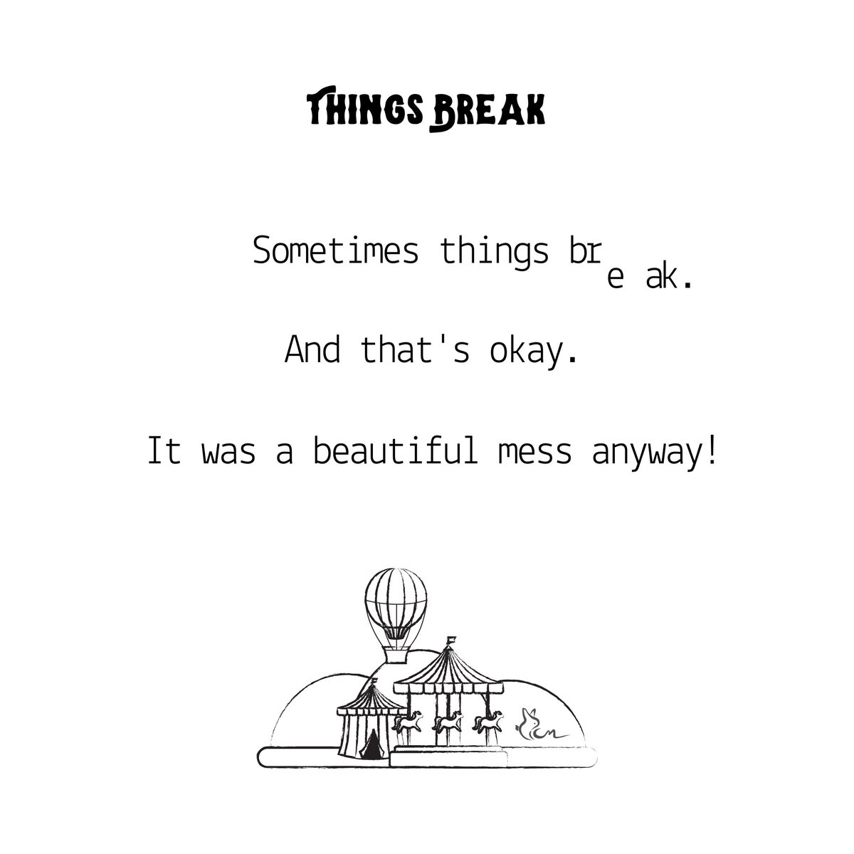 Charanee05's tweet photo. Things Break #poetry #poems #writerscommunity https://t.co/e7f0USuTNC
