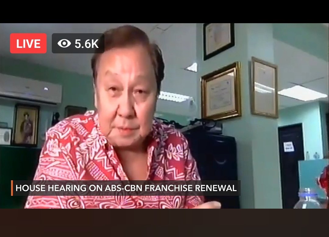 sncho_08's tweet photo. Finally someone in the House is talking sense! Rep. Lito Atienza in the House! #ABSCBNFranchiseRenewal https://t.co/a2DhnTGahW