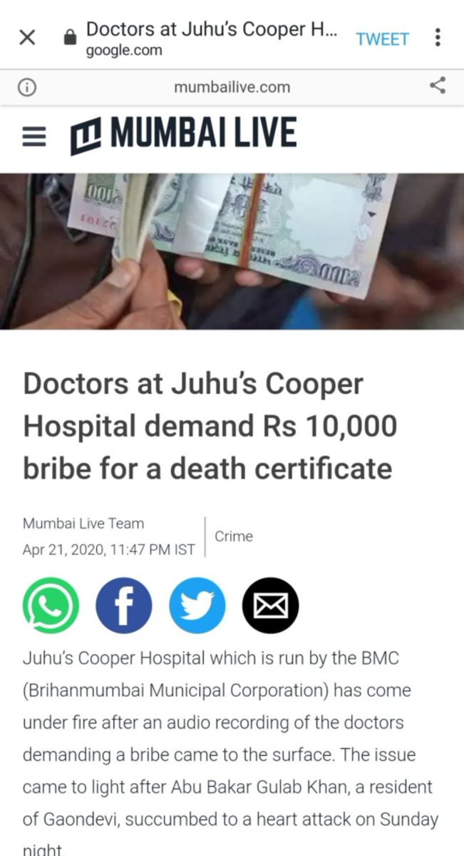 much time wasted? This results in evidence tampering!13. Why was Jiah Khan (having same situation as Sushant's) and Sushant taken to the same hospital (Cooper hospital) which has a history of frauds? How can we believe in the reports from that hospital?